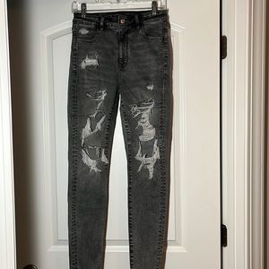 American eagle Next level stretch ripped jeans